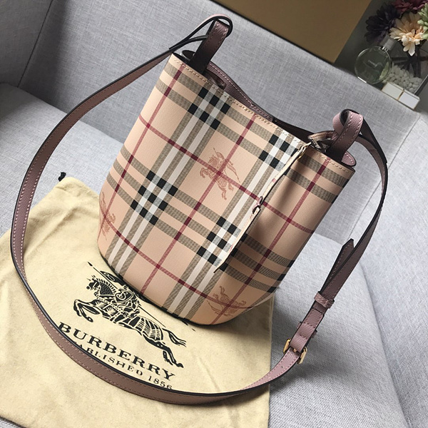 버버리 체크 론 헤이마켓 버킷백 4color 40571581