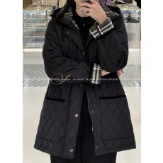버버리 데본 퀼팅 파카